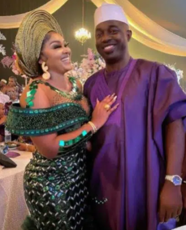 With Her Full Chest, Nollywood Actress, Mercy Aigbe Unveils Father of Four as New Lover