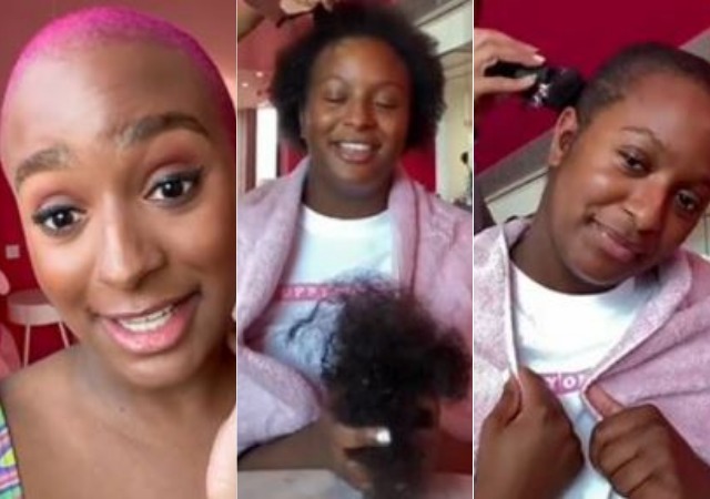 “Going Bald Was A Scary, Bold Move For Me” – DJ Cuppy Reveals
