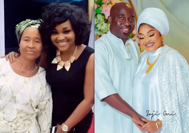 “Wahala! Like Mama Like Pikin” – Mercy Aigbe’s Mother Called For Using 'Juju' To Marry A Man