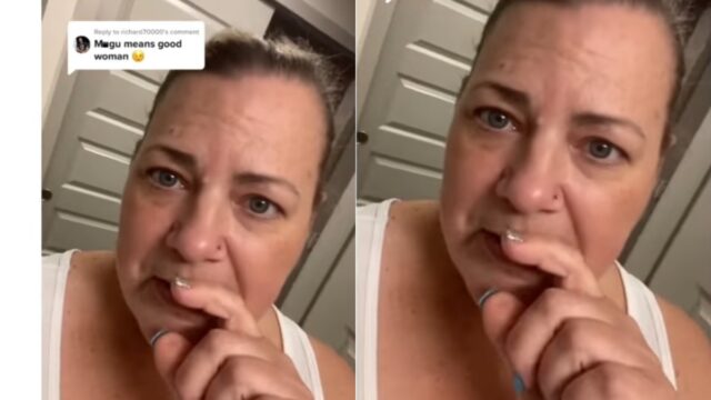 “I Like This” – White Lady Reacts After A Nigerian Told Her ‘Mugu’ Means Good Woman [VIDEO]