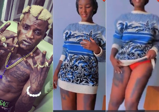 Singer Portable's 'Hookup Partner' Flaunts Her Panties In New Video -  Gistlover