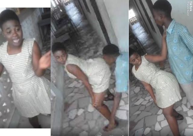 “Our Future Leaders” – Schoolgirl Spotted Rocking Her Mate With Seductive Dance Moves [VIDEO]