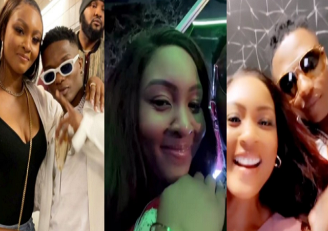 Actress, Osas Ighodaro and Wizkid Sparks Dating Rumour in New Intimate Video