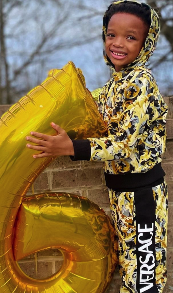 Ayo Balogun Jnr, Wizkid’s Lookalike Son Celebrates 6th Birthday [photos]