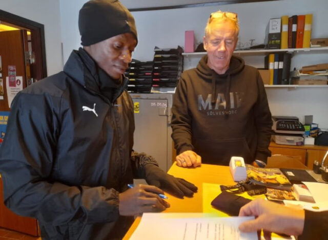 18-Year-Old Nigerian Footballer, Silas Nwankwo Joins Swedish Club, Mjällby AIF [Photos]