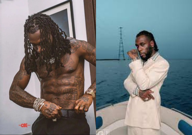 "Omo, Dis Guy Go Beat Shatta"- Nigrrians React After Burna Boy Shows Off Muscular Body