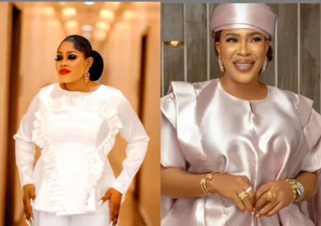 Senator Dino’s Babymama, Bisi Ibidapo, Causes Uproar with Her Birthday Wish to Faithaia Williams
