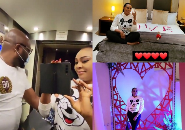 Interior Designer, Ehi Ogbebor's Lover takes Her on a Romantic Trip to Mark Valentine's Day [VIDEO]