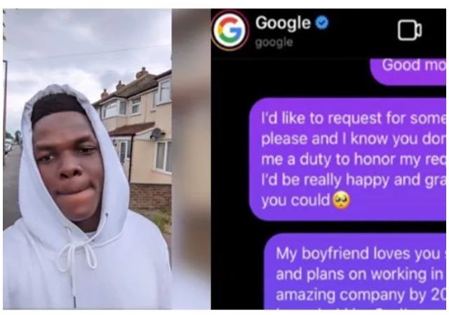 Nigerian Man Hired By Google After His Girlfriend Begged The Company To Employ Him