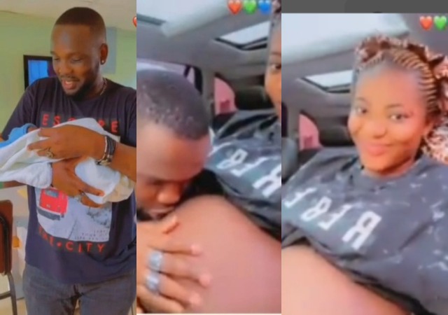 Actor Yomi Fabiyi Unveils His New wife, Mother of his New Baby after Dumping His Oyinbo Wife Of Nine years