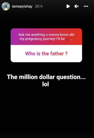 “What Kind of Paternity Fraud Is This” – Reaction as Seyi Shay Drops the Name of the Man Who Got Her Pregnant