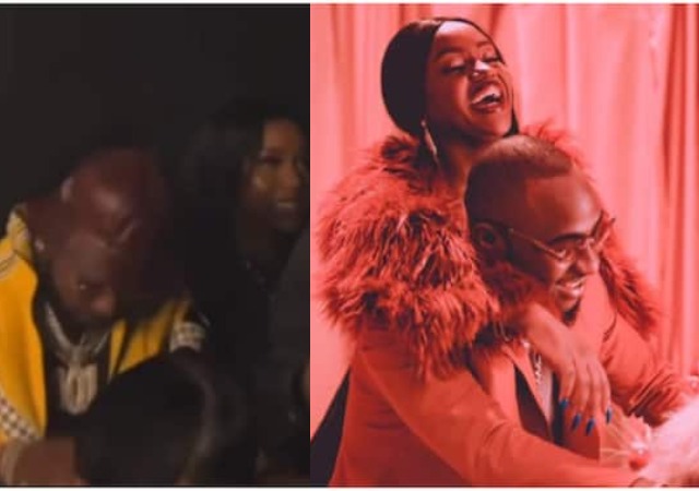 Davido And Chioma Spotted At A Club In London Having a Good Time
