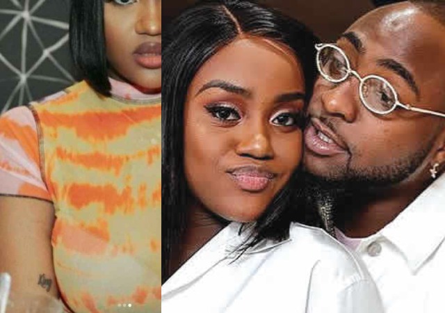 Chioma finds love again: “Say no to Annie’s type of love”- Nigerians hail Davido’s babymama Chioma for tattooing name of her alleged new lover