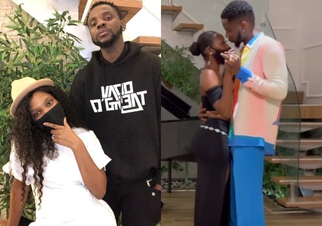 “Bro wey give you belle”- Diggers Association dig out old post of Kizz Daniels’ baby mama referring to him as ‘Big Bro’