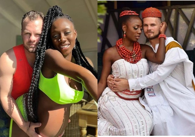 "Breakfast Nah National Cake, E Even Reach America"- Reactions as Korra Obidi's Husband Justin Dean Announces Their Divorce