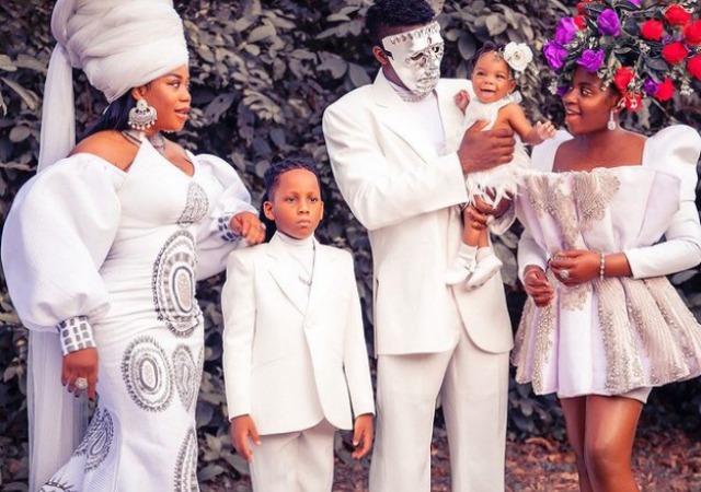 Designer Toyin Lawani Celebrates International Women's Day with Creative Family Photo