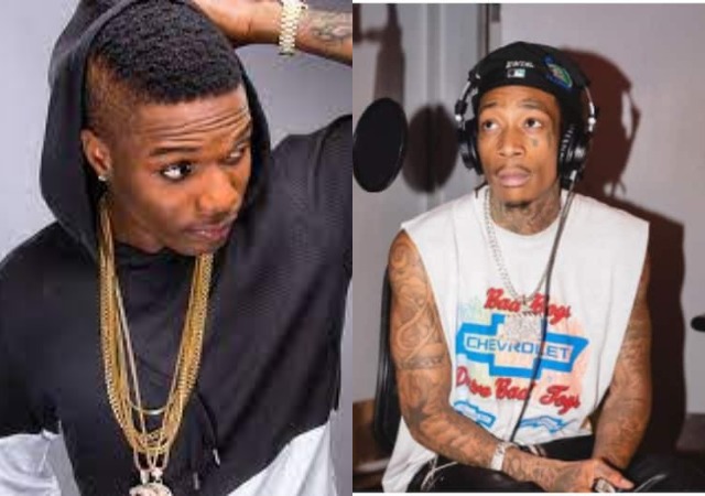 “When You’re Big, You’re Big, Small Body Big Engine”– Fans Reacts As Wizkhalifa Announces Music Collabo With Wizkid