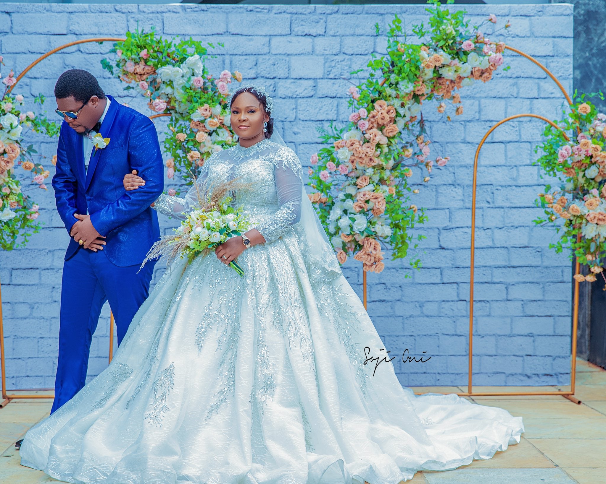 Skit Maker, Mr. Macaroni Shares His "Beautiful Wedding Pictures" [Photos]