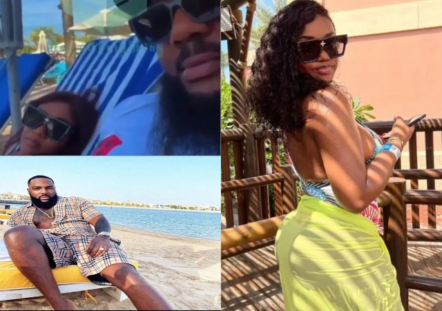 “Awww! They Look So Cute Together”- Reactions as Davido’s Babymama Chioma Steps out with Alleged New Lover