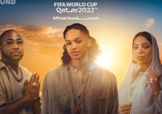 Fans exited as Davido features in FIFA 2022 World Cup Official Soundtrack