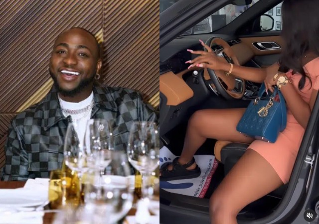 Days after Confirming Relationship Status, Davido Buys Multi-Million Car for His Alleged New Girlfriend [Photos]