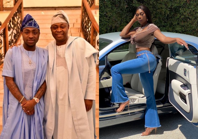 Davido’s father accused of bankrolling married US-based model, Faith Morey; allegedly bought her a car [Details]