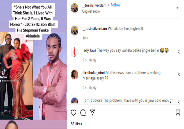 Funke Akindele is Not What You All Think She Is, Living with Her Was Horror – JJC Skillz Son Reacts To Their Alleged Marital Crisis