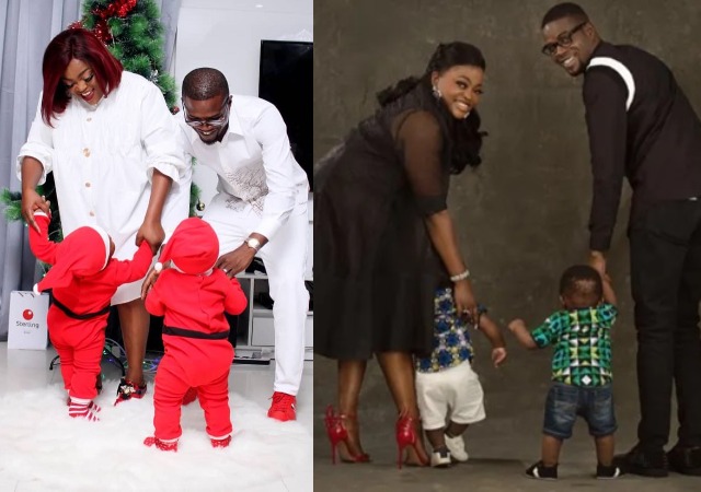 Funke Akindele finally reveals why she hide her children’s faces