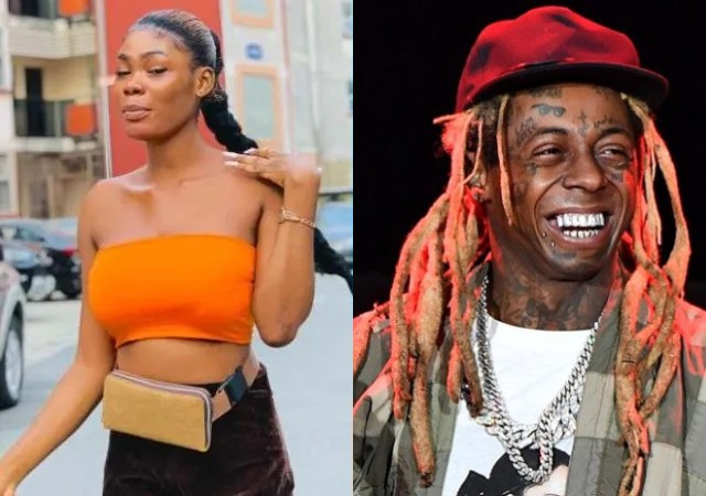 Bobrisky’s Ex PA Oye Kyme Seen In A 'Sensual' Video Call With Rapper Lil Wayne Few Days After Announcing She Is A P*rn Star
