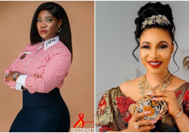 “Our fame will always work against us but I am strongly with you” Mercy Johnson Okojie drums support for Tonto Dikeh
