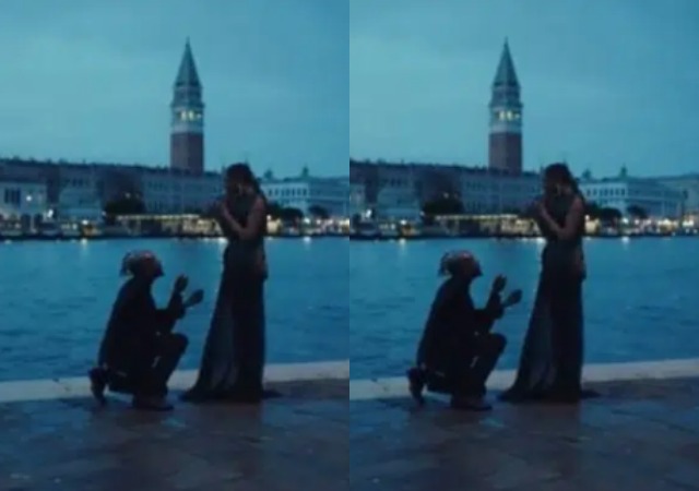 After Dating For More Than 3 Years, Mr. Eazi Finally Proposes To Temi Otedola in a Romantic Atmosphere [Video]