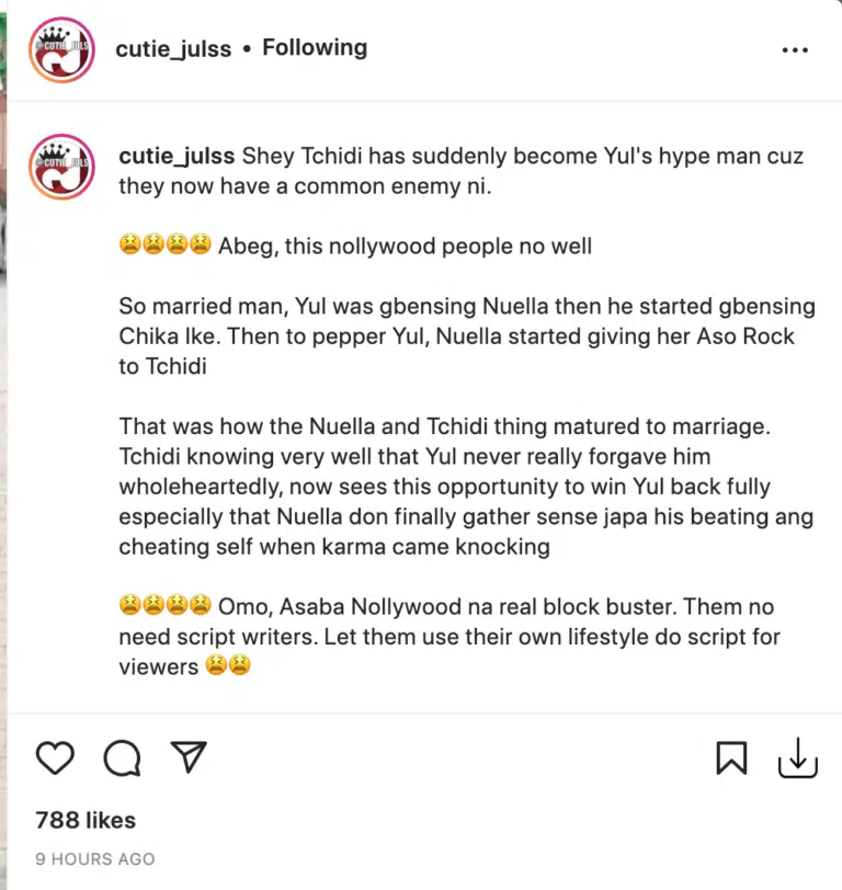 Details of how Yul Edochie allegedly slept with Nuella Njubigbo and Chika Ike surfaced