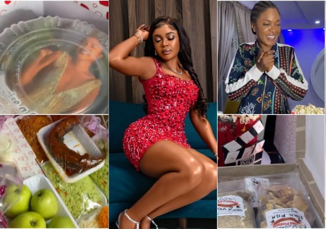 Omoni Oboli receives surprise of 20 cakes and truckload of gifts for her 44th birthday