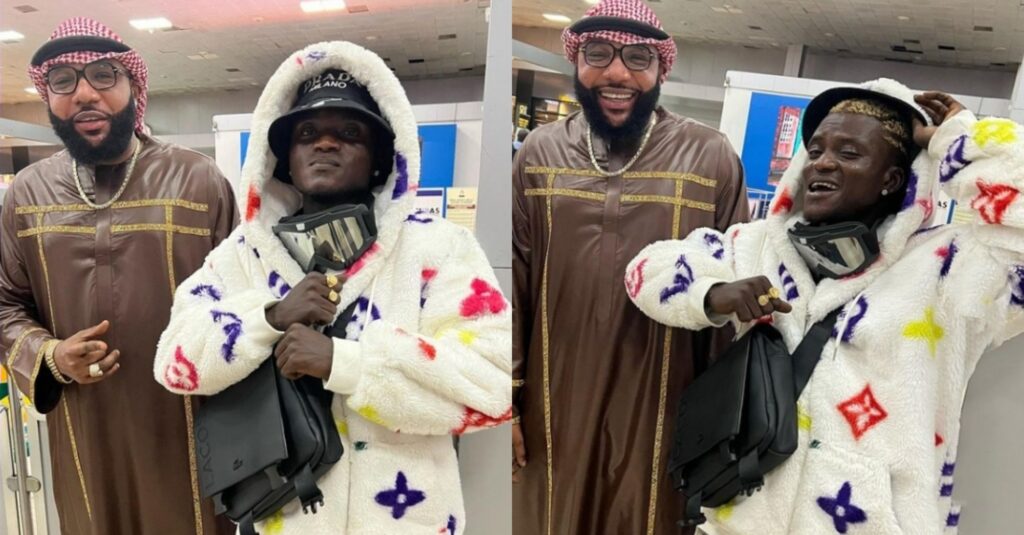 Luck Finally Smiles on Portable as He Travels to UK for the First Time with E-Money [Photos]