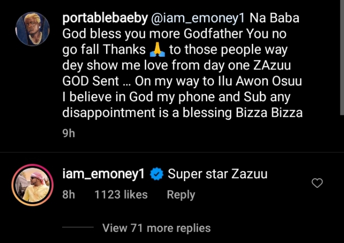 Luck Finally Smiles on Portable as He Travels to UK for the First Time with E-Money [Photos]