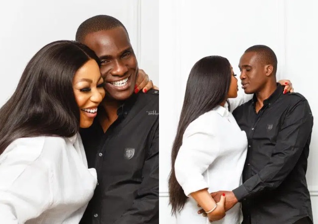 Rita Dominic’s Husband, Fidelis Called Out, Accused of Having Romantic Relationships with Two Nollywood Actresses