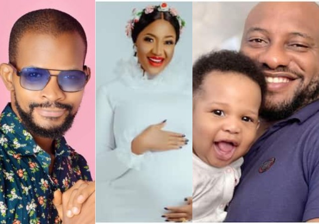 "Mr President! Are you still a Christian?"- Uche Maduagwu drags Yul Edochie for taking 2nd wife,2 Judy Austin