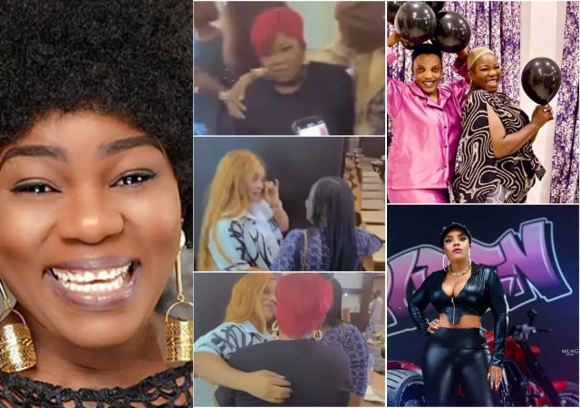 Ada Ameh sheds tears as Empress Njamah treats her to a surprise birthday bash [Video]