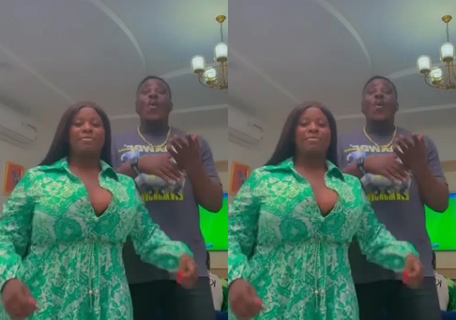Weeks after confirming his split from Mummy Wa, Isbae U sparks dating rumours with colleague, Oreoluwa Lafunky