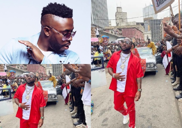 “He Is The King Of Lagos, He Is Not Stingy” Singer Samklef Hails Davido