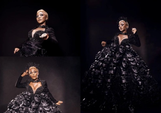 “I am a true Born Again Christian” - BBNaija's Ifu Ennada cries out after being called a devil because of her award dress