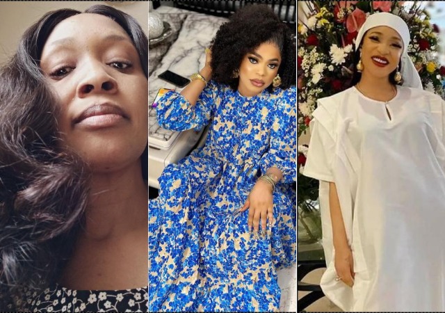 “Men Use and Dumps You Because Your Private Part Is Now Too Wide” - Bobrisky Slams Tonto Dikeh