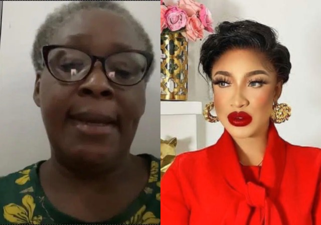 “Agbaya Mummy, you have bought the biggest bad market ever” – Tonto Dikeh says as she dares Kemi Olunloyo over drug use allegation