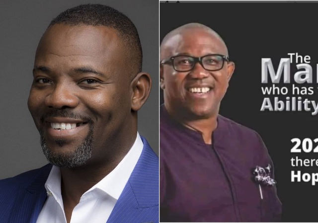 "I admire you"– Okey Bakassi hails presidential aspirant, Peter Obi after he dumped PDP