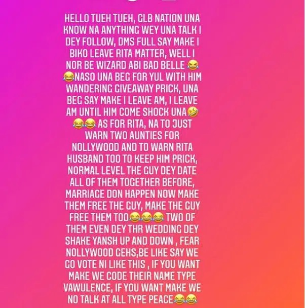 Rita Dominic’s Husband, Fidelis Called Out, Accused of Having Romantic Relationships with Two Nollywood Actresses