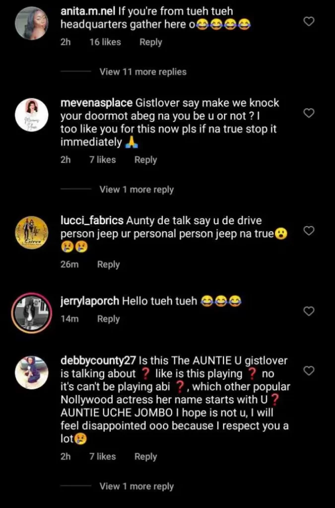 Uche Jombo reacts after being roped into Rita Dominic’s marriage saga