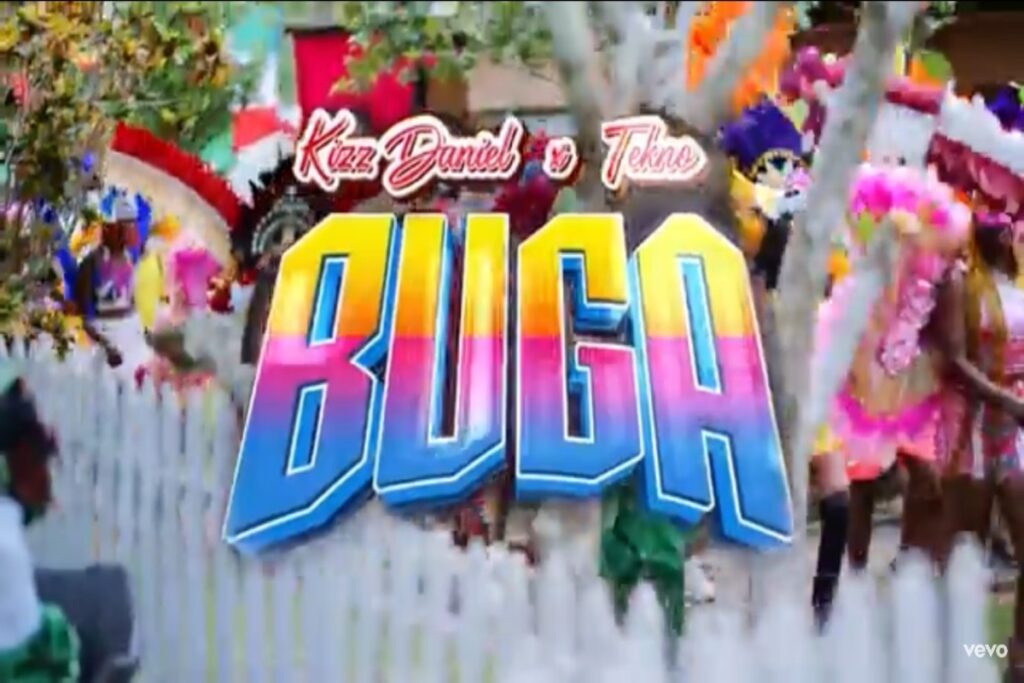 Finally, Kizz Daniel & Tekno Drop Colorful Music Video for ‘Buga’ – [Video]