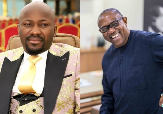 2023: Apostle Johnson Suleman Endorses Peter Obi