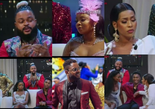 BBNaija Reunion Day 8: WhiteMoney, Queen Argue Over Cross And ‘Who Blocked Who’; Nini, Arin Reconcile