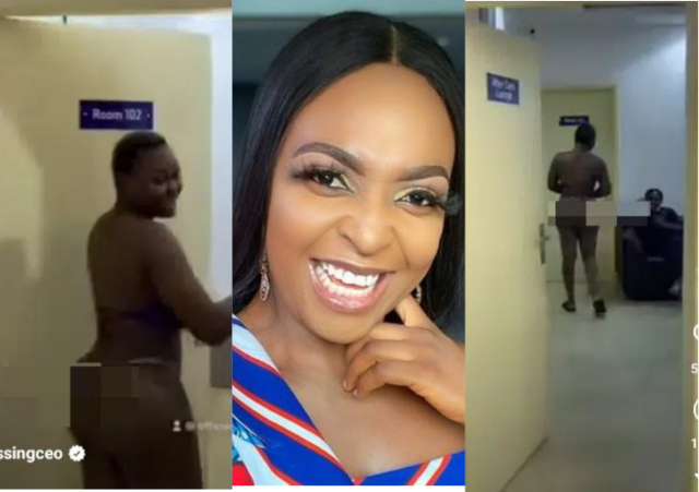 “All this nudity is uncalled for, You no get shame again!” – Uproar as Blessing CEO strips unclad in new video